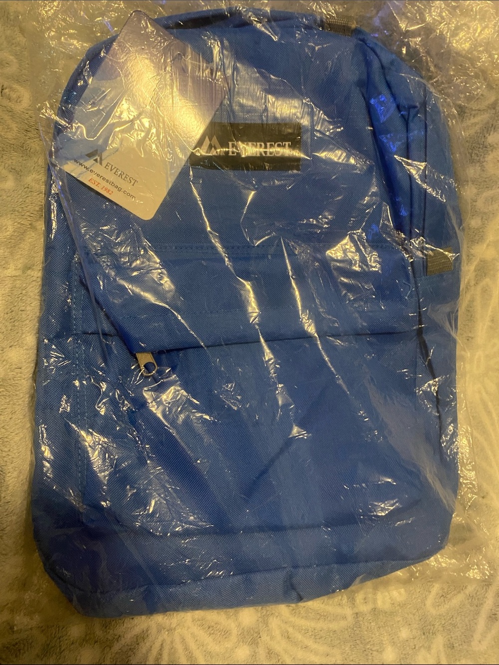 EVEREST Classic Blue Everyday Backpack for Men